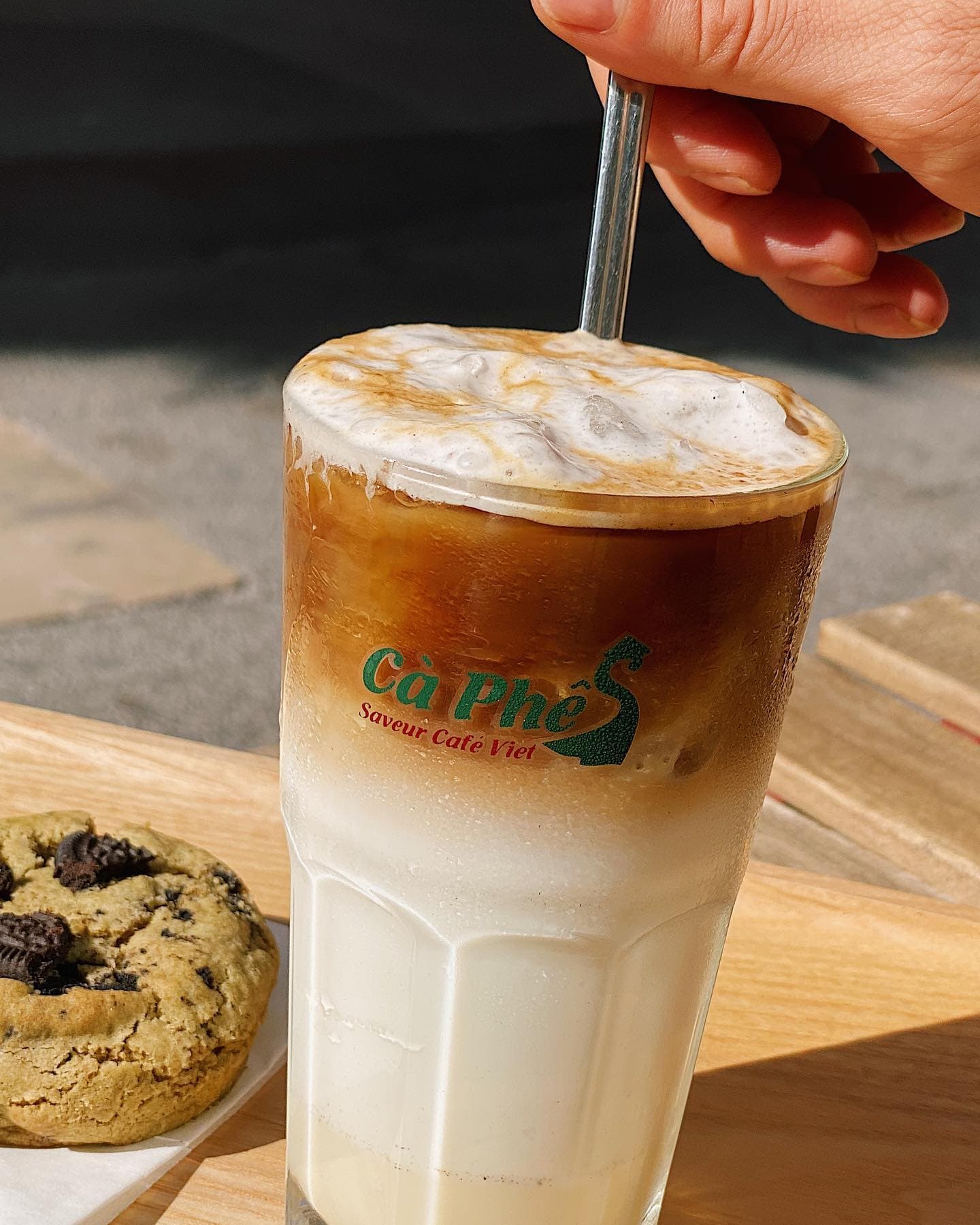 Bạc xỉu glacé de Cà Phê S